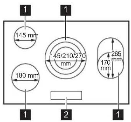 145 mm 145/210/270 mm 180 mm 170 mm 265 mm 1 1 1 2 1