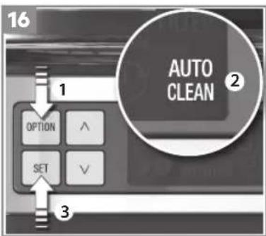 16 1 OPTION SET 3 AUTO CLEAN 2