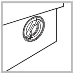 Pure technical line drawing of a mechanical component with no text or symbols.