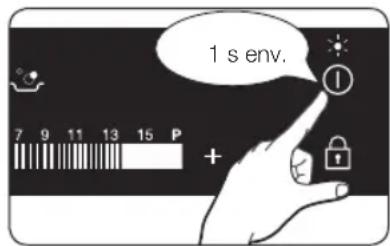 1 s env. 7 9 11 13 15 P +