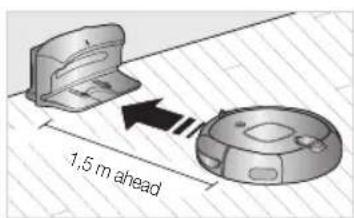 1.5 m ahead