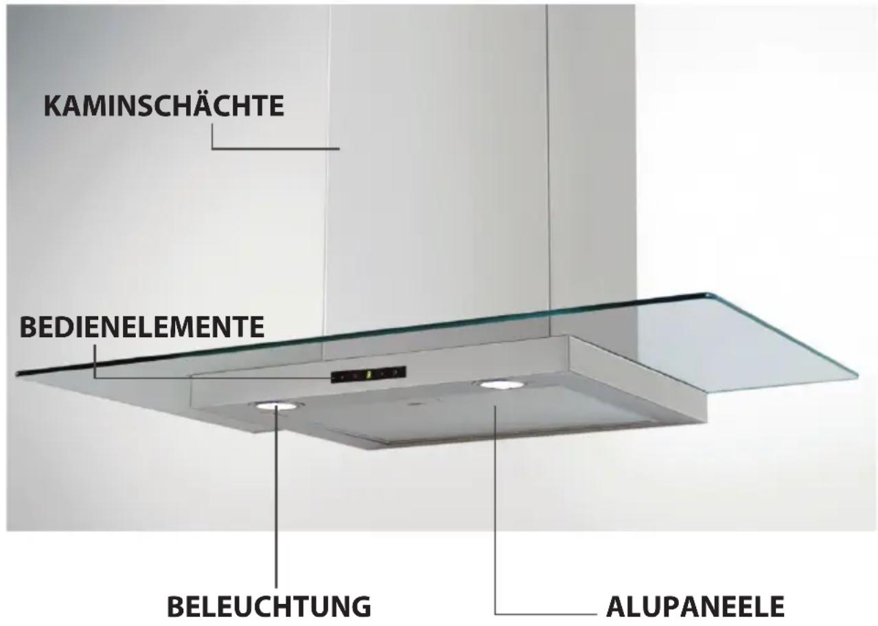 KAMINSCHÄCHTE BEDIENELEMENTE BELEUCHTUNG ALUPANEELE