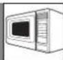 SHARP R-969ST-A - TABLEAU DE CUISSON PAR CAPTEUR - 1