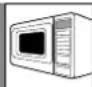 SHARP R-212U - NÍVEL DE POTÊNCIA DO MICRO-ONDAS - 1