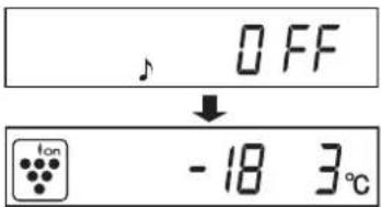 OFF ↓ -18 3℃