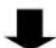 Symbol of a trash bin crossed with no text or labels, accompanied by a black rectangular block below (no readable text or symbols)