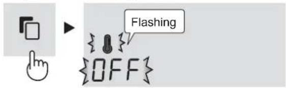 Flashing {OFF}