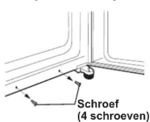 Schroef (4 schroeven)