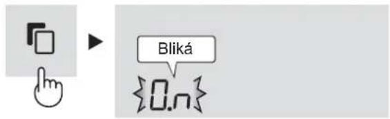 Bliká {0,n}