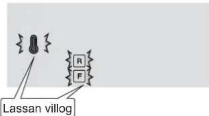 Lassan villog