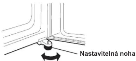 Nastavitelná noha