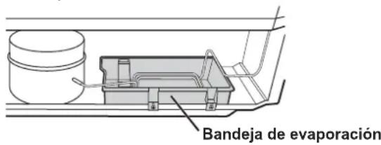 Bandeja de evaporación