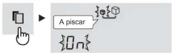 A piscar