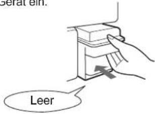 Gerat ein. Leer