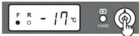 F R - 17 °C CHOOSE