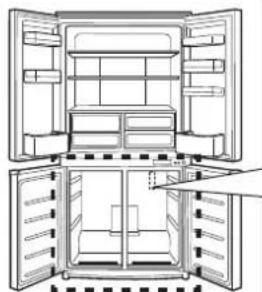SHARP SJ-F790ST - Prin scoaterea accesoriiilor interne și cu o răcire adecvată, poate fi păstrată mai multă mâncare. - 1