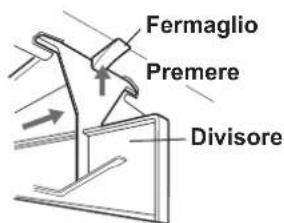 Fermaglio Premere Divisore