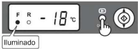 F R - 18 °C Iluminado