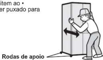 item ao • er puxado para Rodas de apoio