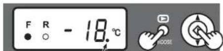 F R - 18.0°C HOOSE