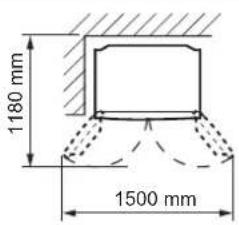 1180 mm 1500 mm