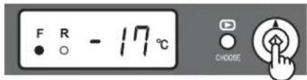 F R - 17 °C CHOOSE