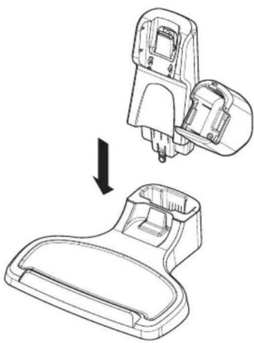 LG VS8401SCW - Instructions d'utilisation Assemblage du socle de charge - 1