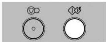 Two circular icons with triangular and diamond shapes.