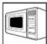 SHARP R-852W - Porte - 1