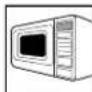 SHARP R-852W - AVERTISSEMENT : - 1