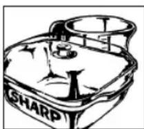 SHARP R-763IN - VERRE ET VERRE CÉRAMIQUE - 2