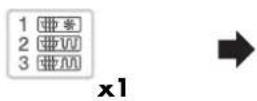 SHARP R879SL - Exemple 1 : - 2