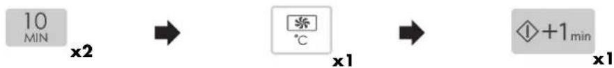 SHARP R879SL - Exemplo 2: Para cozinhar sem pré-aquecimento - 1