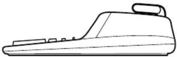 Line drawing of a mechanical device with handle and base plate (no text or symbols).