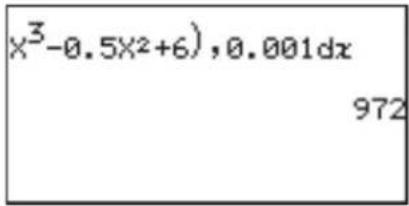 X³-0.5X²+6),0.001dx 972