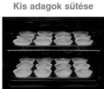 Nagy mennyiségű ételek sütése