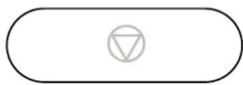 Simple diagram with a triangle inside an oval shape (no text or symbols)