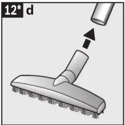 Illustration of a brush applying material to a surface, showing a tip and arrow (no text or symbols)
