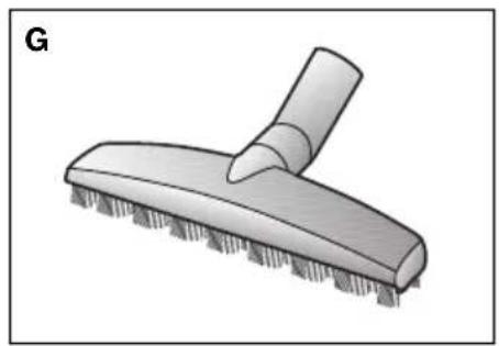 Illustration of a cleaning brush with a handle and textured base (no text or symbols)