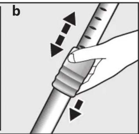 Illustration of a hand holding a tool with directional arrows indicating movement or force (no text or symbols)