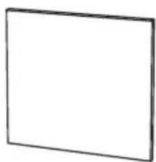 Empty rectangular frame with no text, numbers, or symbols