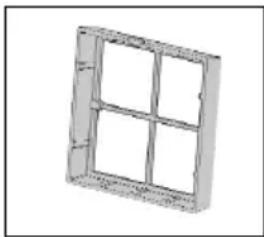 SIEMENS Super SX VS01G511 - Filtre à peluches (3) n° identif. 608110 - 1