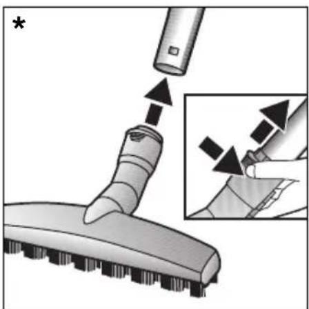 SIEMENS VS06G1668 - Hard-floor brush VZ123HD - 3