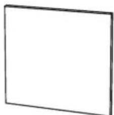 Empty rectangular frame with no text, numbers, or symbols