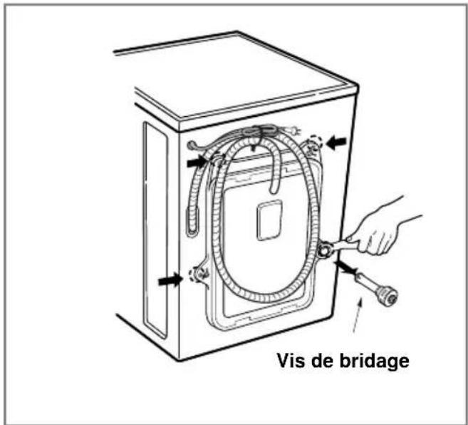 Vis de bridage.