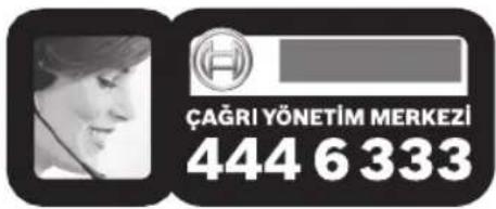ÇAĞRI YÖNETİM MERKEZİ 444 6 333