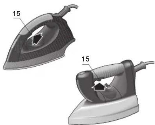 Illustration of two iron steamers with labeled parts, no text or symbols on the image itself.