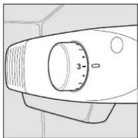 Hotpoint Ariston BO 3034 V - Manípulo para a regulação da temperatura - 1