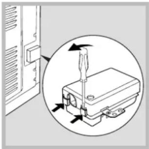 Hotpoint Ariston FK 63J X - Συναρμολόγηση καλωδίου τροφοδοσίας - 1