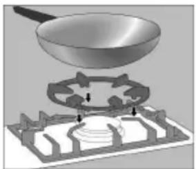 BOSCH PRB326B90E - Parrilla supletoria wok - 1
